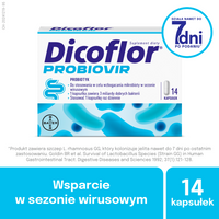 Dicoflor Probiovir PROBIOTYK ODPORNOŚĆ 14 kapsułek