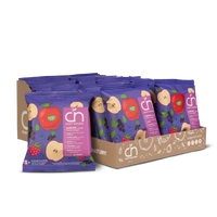 Crispy Naturals Jabłka ze smakiem owoce leśne z witaminami chipsy ZESTAW 24 x 18 g