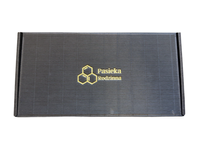 Pasieka Rodzinna zestaw prezentowy miód malina, lipa, wielokwiatowy 3 x 240 g