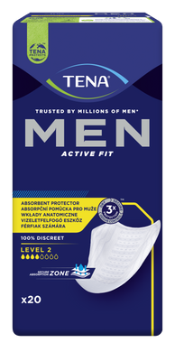 TENA MEN Active Fit Wkłady anatomiczne (level 2) 20 szt.