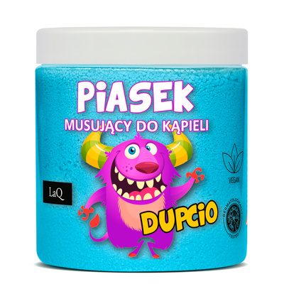 LaQ Piasek musujący do kąpieli DUPCIO  dla dzieci 190 g