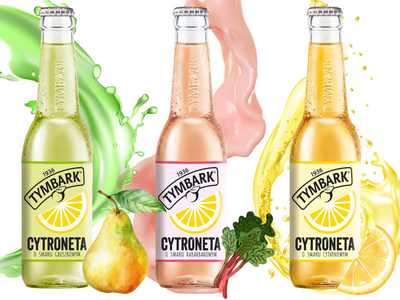 Tymbark Cytroneta napój gazowany RÓŻNE SMAKI 3 x 330 ml