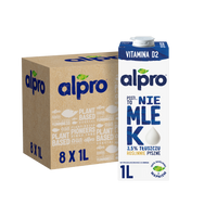 Alpro Psst! To nie mlek Napój owsiany 3,5 % zestaw 8x1L