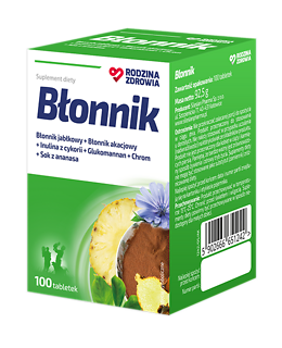 Rodzina Zdrowia Błonnik TRAWIENIE 100 tabletek