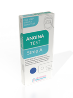 Test na anginę test strep A infekcja ZESTAW 3 sztuk