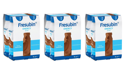 Fresubin® Energy Drink, smak czekoladowy, ZESTAW 12 x 200 ml. Żywność specjalnego przeznaczenia medycznego. Dieta na Start