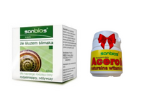 SANBIOS Krem ze śluzem ślimaka rozjaśniający 50 ml + ACEROLA PRÓBKA GRATIS!