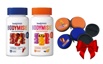 Bodymax Bodymisie żelki owocowe + cola + PORTFELIK GRATIS!