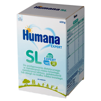 Humana Expert SL mleko bez laktozy białko sojowe od urodzenia 650 g