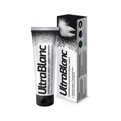 Ultrablanc wybielająca pasta do zębów z węglem aktywnym 75ml