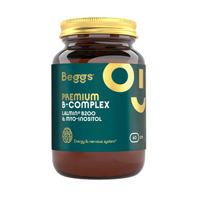 Beggs B Complex Lalmin + Myo-Inositol ENERGIA UKŁAD NERWOWY 60 kapsułek