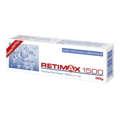 Retimax 1500 maść ochronna z witaminą A SKÓRA SUCHA ZESTAW 3 x 30 g