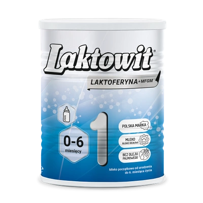 Laktowit 1 LAKTOFERYNA+MFGM mleko początkowe od urodzenia 400 g