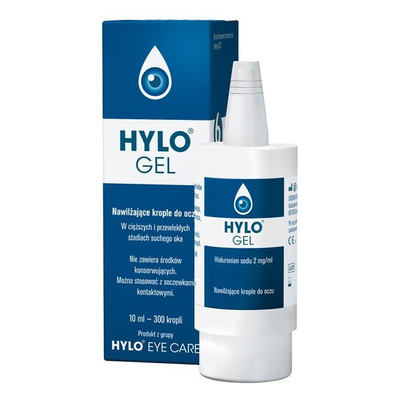 Hylo-Gel Krople do oczu 10 ml