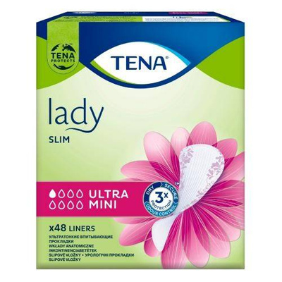 TENA LADY Slim Ultra Mini Wkładki 48 sztuk