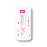 Pink Test ciążowy płytkowy 10 opakowań  PLANOWANIE CIĄŻY + suplement Pink Mama