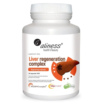 Aliness Liver Regeneration Complex WĄTROBA 90 kapsułek
