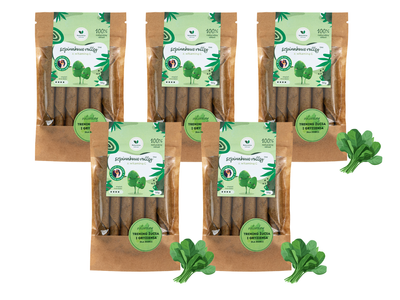 Szpinakowe rollsy z witaminą C ZESTAW 5 x 50 g