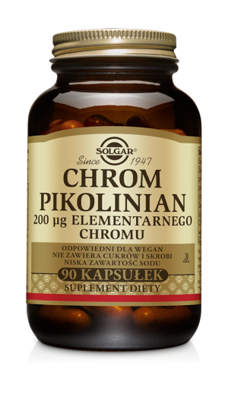 Solgar Chrom Pikolinian x90 kap.