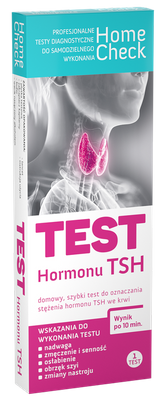 Home Check Test hormonu TSH kondycja tarczycy 1 szt