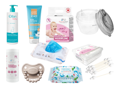 Bezpieczna paczka startowa dla maluszka potrzebny prezent dla młodej mamy