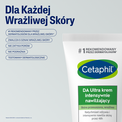 Cetaphil DA Ultra Krem intensywnie nawilżający 85 g