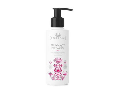 Rosadia żel myjący do twarzy róża damasceńska 145ml