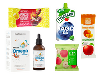 Health Labs MyKids OMEGA DHA + EPA i zdrowe słodycze do lunchboxu