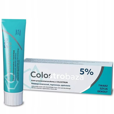 COLOSTROBAZA 5% Krem przeciwzmarszczkowy colostrum UJĘDRNIAJĄCY 30 g
