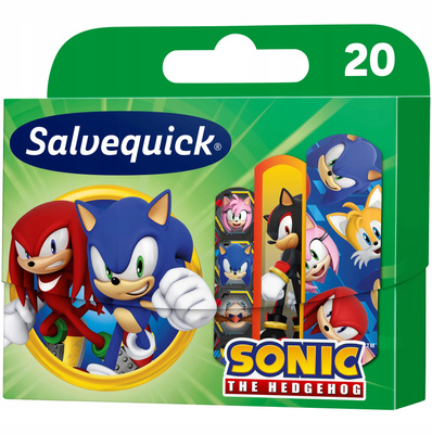 Plastry dla dzieci Salvequick Super Sonic 20 sztuk