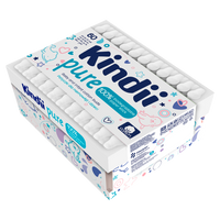 Kindii Pure Patyczki dla niemowląt i dzieci 60 sztuk