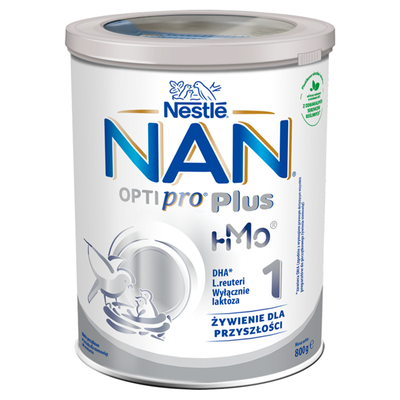 NAN Optipro Plus 1 mleko modyfikowane od urodzenia 800g
