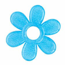 BABYONO Gryzak żelowy kwiatek/niebieski 1060