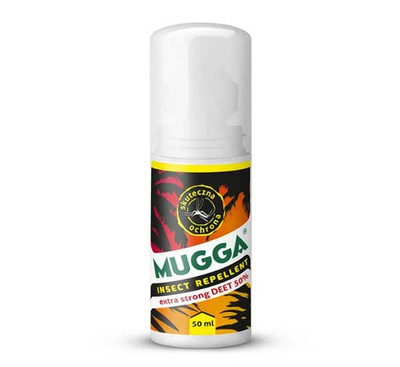 Mugga Roll On odstraszacz na owady i kleszcze 50% DEET STRONG 50 ml