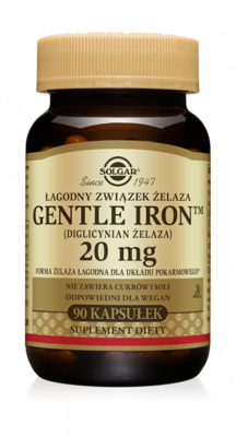 Solgar Gentle Iron Żelazo 90kap