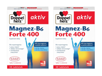 Doppelherz aktiv Magnez-B6 FORTE 400 ZESTAW 2 x 30 tabletek