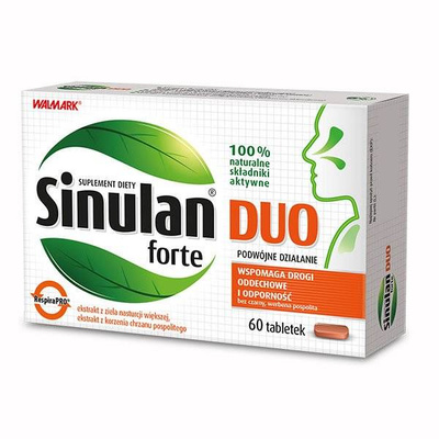 Sinulan Duo Forte 60 tabletek