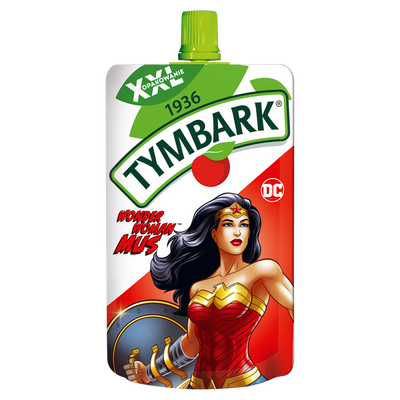 Tymbark Wonder Women Mus jabłko banan truskawka liczi czarna porzeczka 170 g