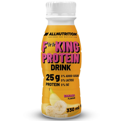 Fitking Protein Drink żywność dietetyczna FIT DUŻO BIAŁKA banan 330 ml