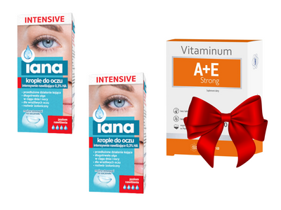 Starpharma Iana krople do oczu intensive 0,3% HA ZESTAW 2 x 10 ml + GRATIS!