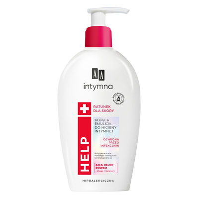AA Intymna Ochrona & Pielęgnacja emulsja do higieny intymnej Help 300 ml