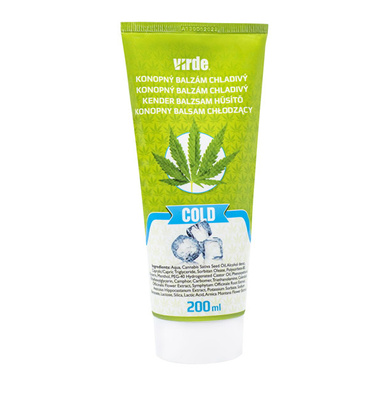 VIRDE konopny balsam chłodzący PIELĘGNACJA SKÓRY 200 ml