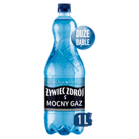 Żywiec Zdrój Mocny Gaz Woda źródlana 1 l