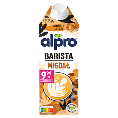 Alpro zestaw degustacyjny napojów BARISTA różne smaki 6 x 750 ml