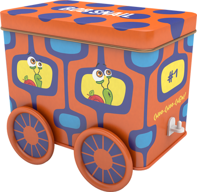 Bob Snail wagonik ze zdrowymi przekąskami i zabawką KOLOR LOSOWY 1 sztuka