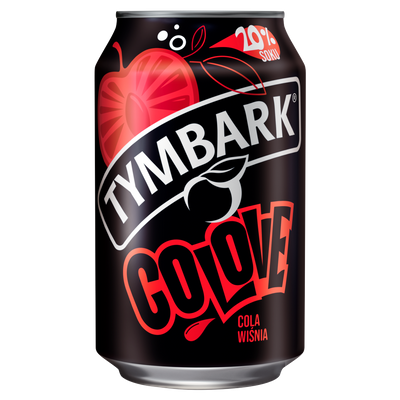 Tymbark Colove Gazowany napój owocowy cola MIX różne smaki ZESTAW 9 x 330 ml
