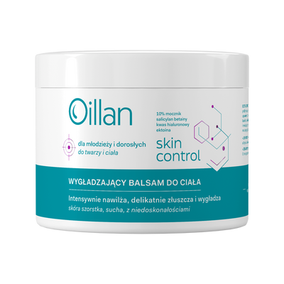 Oillan Skin Control wygładzający balsam nawilżający do ciała i twarzy z 10% mocznikiem 500 ml