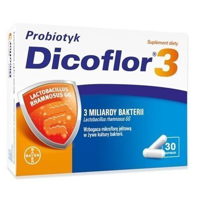 Dicoflor 3 probiotyk odporność 30 kapsułek