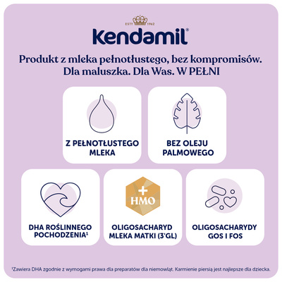 Kendamil Premium Box 3 od 1 roku życia ZESTAW 6 x 600 g