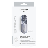 L'biotica Hialuronowe płatki pod oczy intensywne nawilżanie ZESTAW 2 x 3 sztuki